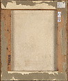 Design for "The Three Captains Memorial", Joseph Nollekens (British, London 1737–1823 London), Watercolor over graphite, surrounded by a gold line, on paper backed by canvas (stretched on modern wooden frame)