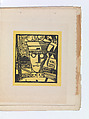 Types de l'armée américaine en France; suite de dix images traillées sur bois, Text and woodcuts by Jean-Emile Laboureur (French, Nantes 1877–1943 Penestin)