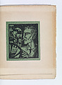 Types de l'armée américaine en France; suite de dix images traillées sur bois, Text and woodcuts by Jean-Emile Laboureur (French, Nantes 1877–1943 Penestin)