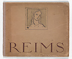 Reims: la cathédrale, Edouard-García Benito (Spanish, 1891–1981), Illustrations: line block (photomechanical relief print) and pochoir
