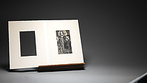 Alice, la Belle Pèlerine, Sir Edward Burne-Jones (British, Birmingham 1833–1898 Fulham), Graphite and black ink, heightened with white, on vellum; the head and shoulders on a subsidiary piece of vellum