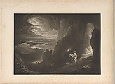 The Paradise Lost of John Milton with Illustrations by John Martin, John Martin  British, Illustrations: mezzotint