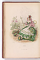 Les Fleurs Animées, Taxile Delord  French, Wood engravings, hand-colored