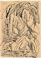 Lament (Klage), Otto Dix  German, Ink on paper