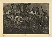 Der Krieg (The War), Otto Dix  German, Set of fifty-one prints; etching, drypoint, and aquatint