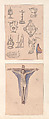 Sketches, Volume one, Augustus Welby Northmore Pugin (British, London 1812–1852 Ramsgate), Ink and wash and graphite