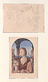 Sketches, Volume one, Augustus Welby Northmore Pugin (British, London 1812–1852 Ramsgate), Ink and wash and graphite
