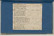 Frets, from Chippendale Drawings, Vol. II, Thomas Chippendale (British, baptised Otley, West Yorkshire 1718–1779 London), Black ink, gray wash