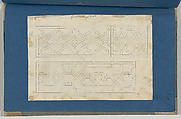 Gothic Frets, from Chippendale Drawings, Vol. II, Thomas Chippendale (British, baptised Otley, West Yorkshire 1718–1779 London), Black ink