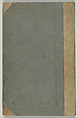 Chippendale Drawings, Vol. II, Thomas Chippendale (British, baptised Otley, West Yorkshire 1718–1779 London), Pen and black ink, brush and gray wash