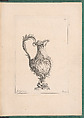 Elements d'Orfevrerie Divisés en deux Parties de Cinquante Feuilles, Pierre Germain (French, Villeneuve-lès-Avignon 1703–1783 Paris), Etching