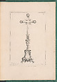 Elements d'Orfevrerie Divisés en deux Parties de Cinquante Feuilles, Pierre Germain (French, Villeneuve-lès-Avignon 1703–1783 Paris), Etching