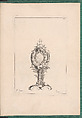 Elements d'Orfevrerie Divisés en deux Parties de Cinquante Feuilles, Pierre Germain (French, Villeneuve-lès-Avignon 1703–1783 Paris), Etching