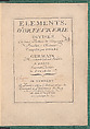 Elements d'Orfevrerie Divisés en deux Parties de Cinquante Feuilles, Pierre Germain (French, Villeneuve-lès-Avignon 1703–1783 Paris), Etching