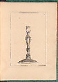 Elements d'Orfevrerie Divisés en deux Parties de Cinquante Feuilles, Pierre Germain (French, Villeneuve-lès-Avignon 1703–1783 Paris), Etching
