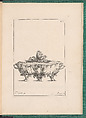 Elements d'Orfevrerie Divisés en deux Parties de Cinquante Feuilles, Pierre Germain (French, Villeneuve-lès-Avignon 1703–1783 Paris), Etching