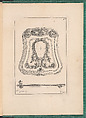 Elements d'Orfevrerie Divisés en deux Parties de Cinquante Feuilles, Pierre Germain (French, Villeneuve-lès-Avignon 1703–1783 Paris), Etching