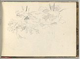 Normandy Sketchbook, Eugène Delacroix (French, Charenton-Saint-Maurice 1798–1863 Paris), Graphite and watercolor, period binding