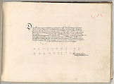 Writing Book (Eine Gute Ordnung und kurtze unterucht' [sic]), Johann Neudörffer the Elder (German, Nuremberg 1497–1563 Nuremberg), plates: etching, some hand colored, manuscript