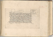 Writing Book (Eine Gute Ordnung und kurtze unterucht' [sic]), Johann Neudörffer the Elder (German, Nuremberg 1497–1563 Nuremberg), plates: etching, some hand colored, manuscript