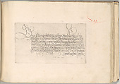 Writing Book (Eine Gute Ordnung und kurtze unterucht' [sic]), Johann Neudörffer the Elder (German, Nuremberg 1497–1563 Nuremberg), plates: etching, some hand colored, manuscript