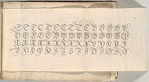 Writing Book (Eine Gute Ordnung und kurtze unterucht' [sic]), Johann Neudörffer the Elder (German, Nuremberg 1497–1563 Nuremberg), plates: etching, some hand colored, manuscript
