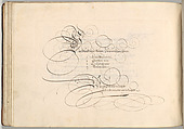 Writing Book (Eine Gute Ordnung und kurtze unterucht' [sic]), Johann Neudörffer the Elder (German, Nuremberg 1497–1563 Nuremberg), plates: etching, some hand colored, manuscript