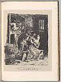 Goethe's Faust, Johann Wolfgang von Goethe (German, Frankfurt am Main 1749–1832 Weimar, Saxe-Weimar), Lithograph; first, second, and third states