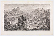 The Great Victory of Qurnam, Augustin de Saint-Aubin French, Etching and engraving