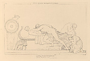The Iliad of Homer Engraved From the Compositions of John Flaxman, R.A., Sculptor, John Flaxman (British, York 1755–1826 London), Illustrations: line engraving