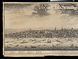 A Prospect of Westminster & A Prospect of the City of London, Johannes Kip (Dutch, Amsterdam before 1653–1721? London), Two engravings, printed from two plates