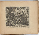 Theseus and the Minotaur (Minotaurum Theseus vincit), plate 74 from "The Metamorphoses of Ovid" (Metamorphosean Sive Transformationum), Antonio Tempesta (Italian, Florence 1555–1630 Rome), Etching