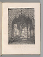 Mosquée de Cordoue and La Giralda et l'Alcazar de Séville, Joseph-Philibert Girault de Prangey (French, 1804–1892), Color lithographs