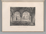 Mosquée de Cordoue and La Giralda et l'Alcazar de Séville, Joseph-Philibert Girault de Prangey (French, 1804–1892), Color lithographs