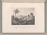 Mosquée de Cordoue and La Giralda et l'Alcazar de Séville, Joseph-Philibert Girault de Prangey (French, 1804–1892), Color lithographs