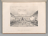 Mosquée de Cordoue and La Giralda et l'Alcazar de Séville, Joseph-Philibert Girault de Prangey (French, 1804–1892), Color lithographs