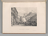 Mosquée de Cordoue and La Giralda et l'Alcazar de Séville, Joseph-Philibert Girault de Prangey (French, 1804–1892), Color lithographs