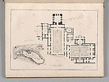 Mosquée de Cordoue and La Giralda et l'Alcazar de Séville, Joseph-Philibert Girault de Prangey (French, 1804–1892), Color lithographs