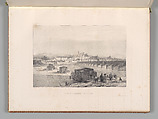 Mosquée de Cordoue and La Giralda et l'Alcazar de Séville, Joseph-Philibert Girault de Prangey (French, 1804–1892), Color lithographs