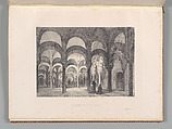 Mosquée de Cordoue and La Giralda et l'Alcazar de Séville, Joseph-Philibert Girault de Prangey (French, 1804–1892), Color lithographs
