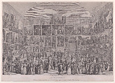 Exposition au Salon du Louvre en 1787, Pietro Antonio Martini (Italian, Trescali 1738–1797 Parma), Etching and engraving