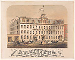 R. M. Stivers, Manufacturers of Fine Carriages, 146-152 East 31st Street, New York, Hatch & Co.  American, Color lithograph