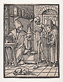 The Doctor (or Physician), from "The Dance of Death", Hans Holbein the Younger (German, Augsburg 1497/98–1543 London), Woodcut