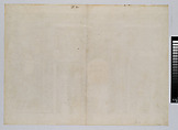 The Arch in the Entryway of the Left Portal (Die Porten des Lobs); and the Outer Left Column of the Central Portal, from the Arch of Honor, proof, dated 1515, printed 1517-18, Hans Springinklee (German, ca. 1495–after 1522), Woodcut and letterpress