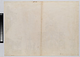 The Pinnacle of the Left Portal; and a Trumpeter and Standard from the Cupola of the Central Portal, from the Arch of Honor, proof, dated 1515, printed 1517-18, Hans Springinklee (German, ca. 1495–after 1522), Woodcut