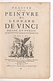 Traitté de la Peinture, Written by Leonardo da Vinci (Italian, Vinci 1452–1519 Amboise), Printed book