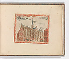 'Nieuwe Zydts Capel', in: Tooneel Der Voornaamste Nederlands Huizen, En Lust Hoven, Naar T Leven Afgebeeld, Carel Allard  Dutch, Color engraving (à la poupée)