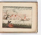 ' 't Moolentye, Den Amstel' in: Tooneel Der Voornaamste Nederlands Huizen, En Lust Hoven, Naar T Leven Afgebeeld, Carel Allard  Dutch, Color engraving (à la poupée)