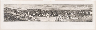 San Francisco, Charles Meryon French, Etching on steel; third state of three