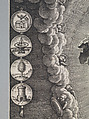 The Virgin with the Symbols of the Lauretanian Litany, Hieronymus (Jerome) Wierix (Netherlandish, ca. 1553–1619 Antwerp), Engraving; second state of two